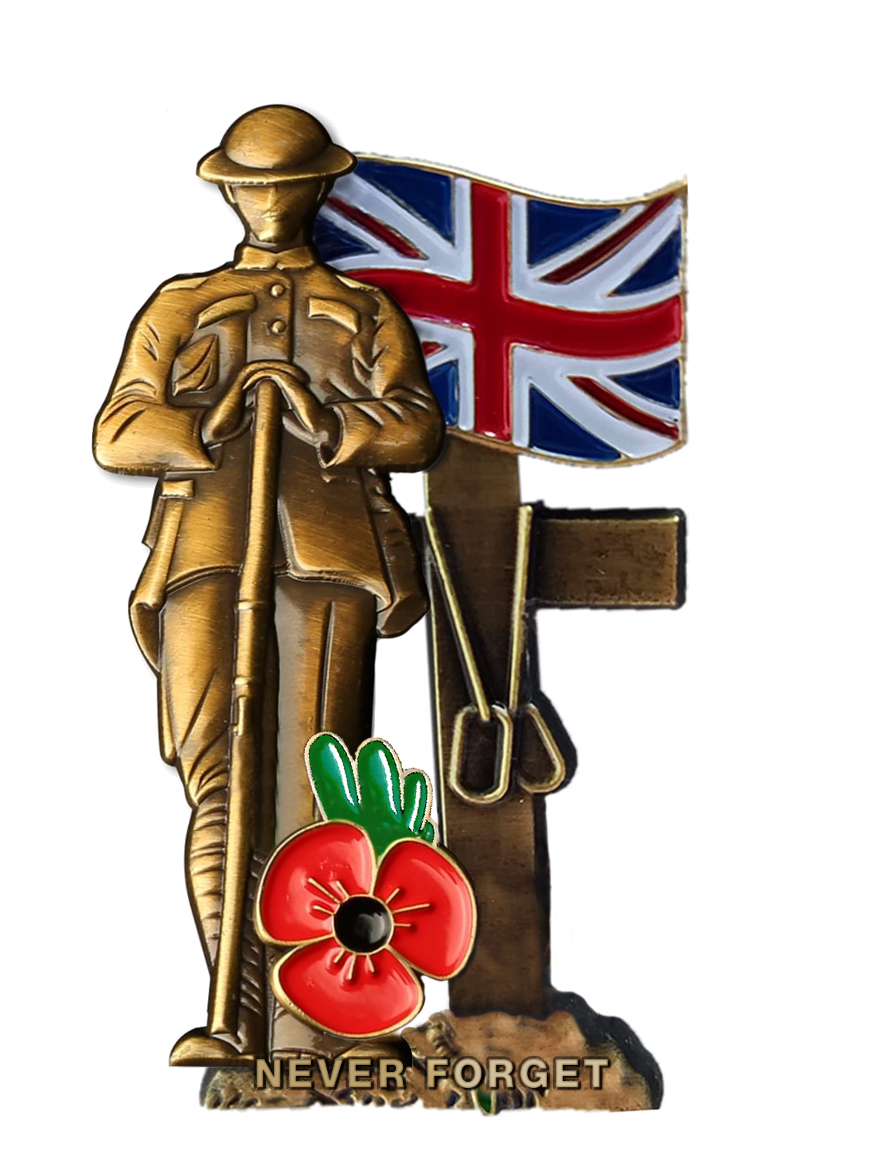 5 Never Forget Brooch Pins (SAVE 20% AND FREE SHIPPING)