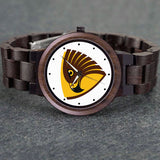 HAWKS WOODEN WATCH