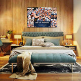 KANGAROOS WALL CANVAS