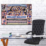 BULLDOGS WALL CANVAS
